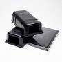 5 x Capcana Set 2 bucati cu lipici pentru rozatoare, soareci si sobolani din plastic tip tunel, placa adeziva cu clei