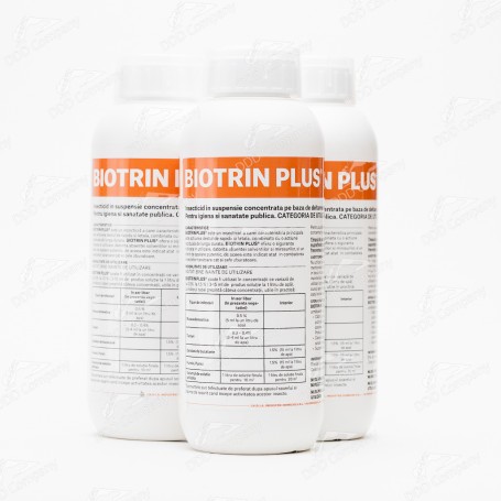 Pachet 3 buc Insecticid Concentrat BIOTRIN PLUS 1l