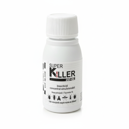 Insecticid Concentrat SUPER KILLER 25T-EC 50ml