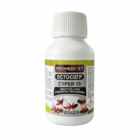 Insecticid concentrat ECTOCID P CYPER 10, 100 ml