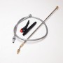 SET (KIT) PENTRU POMPA DE STROPIT, TIJA CAPAT CURBAT, FURTUN GRI, MANER