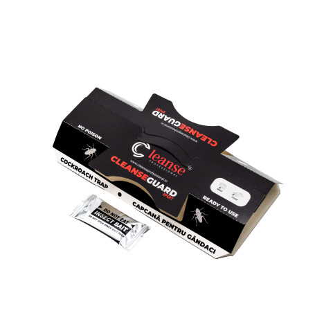 Capcana adeziva CleanseGuard XPERT cu atractant pentru gandaci