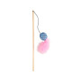 Jucarie pentru pisici - Flamingo undita cu minge Winny 40 cm