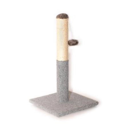 Sisal pentru pisici - ascutit gheare - suport patrat 28x28x44(h)cm