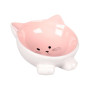 Castron pentru pisici Flamingo PUZI PINK 125 ml